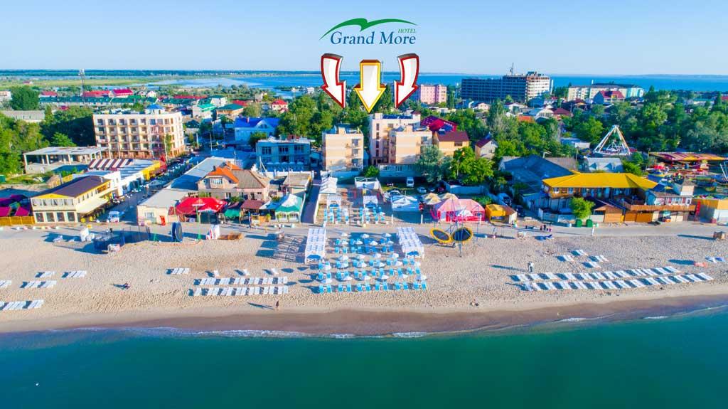 Hotel Grand More Затока Екстериор снимка